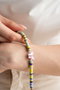 Heliophilia Silver Pulsera Multicolor con Colgante Ajustable